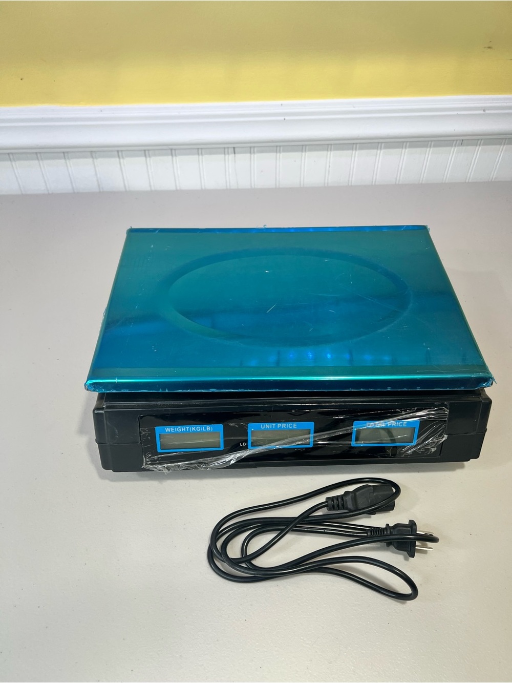 Digital Portable Price Computing Scale - Blue - Picture 2 of 3